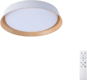 Brilagi ORINO - plafonieră LED dimabilă, 54W/230V, 3000-6000K, alb, Ø43 cm, cu telecomandă