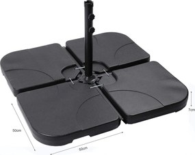 Bază umbrelă Tuff 1 (negru). 1128768