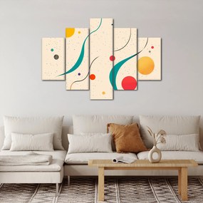 Tablou - Ilustrație colorată minimalistă (150x105 cm)