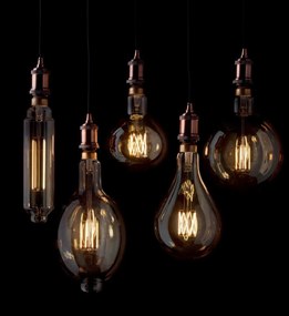 Bec de dimensiuni mari, cu filament LED VINTAGE XL E27 4W BOMB 129860