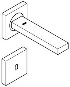 Baterie electronică cu senzor infraroșu GROHE EUROCUBE E, crom lucios - 36442000
