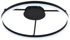 Plafonieră LED dimabilă, 55W/230V, 3000–6500K, cu telecomandă