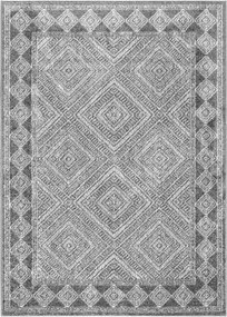 Covor Cu Forme Geometrice Iris Grey Selectează mărime: 200 X 280