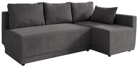 Colțar Columbus 149 Cutie de pat, 210x135x85cm, 105 kg, Picioare: Plastic, Lemn: Pin