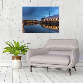 Tablou cu canalul - Göteborg (70x50 cm), în 40 de alte dimensiuni noi