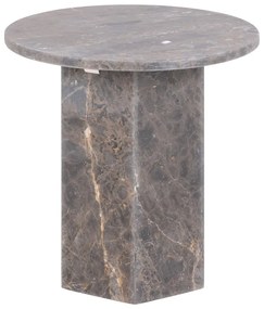 Măsuță auxiliară rotundă din marmură ø 50 cm Naxos – Actona
