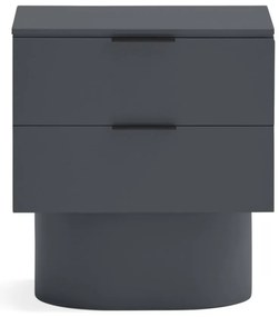 Noptieră gri antracit Totem – Teulat