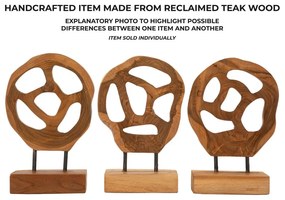 Statuetă din lemn (înălțime 27 cm) Lubang – Mauro Ferretti