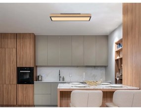 Plafoniera LED cu aspect lemn design dreptunghiular DORO 18W