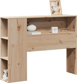 vidaXL Tăblie de pat cu depozitare, 100 cm, lemn masiv de pin