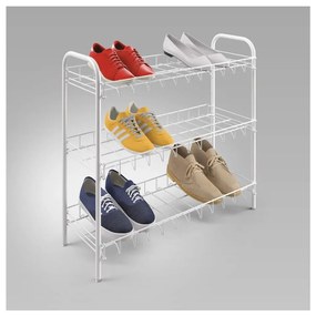 Suport pantofi cu 3 rafturi Metaltex Shoe Rack