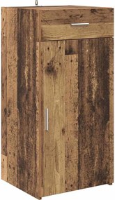 vidaXL Bufet cu sertar Lemn vechi 45 x 42,5 x 93 cm Lemn compozit