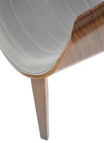 Scaun K544 gri/nuc H77 cm