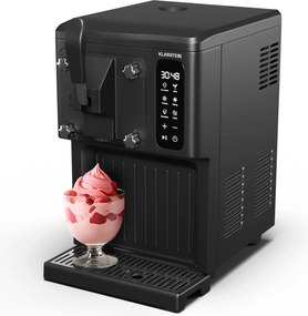 Klarstein Mașină de făcut înghețată Sweet Sundae, înghețată, smoothie-uri și milkshake-uri, curățare automată