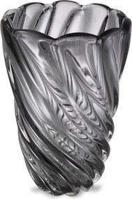 Vaza flori, Vas decorativ Contessa L, gri 115183 HZ