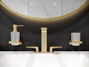 Pahar cu suport Hansgrohe AddStoris, polished gold optic - 41749990