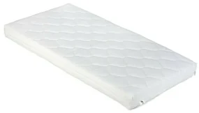 Saltea pentru patut YappyAir din latex si spuma de carbon 120x60x10 cm alb YappyKids