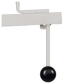 Cuier de perete alb din metal Home – Ixia