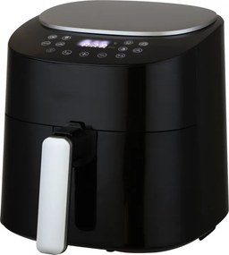 Resigilat: Friteuza cu aer cald Rosberg Premium RP51980O, 40-220°C, 1300W, 4,2 L, Uscare fructe, Digital, 8 programe, Negru