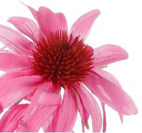 Floare artificială Echinacea, 3 flori, 21 x 12 x62 cm