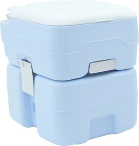vidaXL Toaletă de camping albastru 41,5 x 36,5 x 42 cm