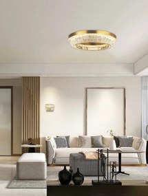 Lustra LED dimabila aplicata design elegant Luxury D-60cm