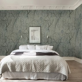 Fototapet, Weeping Willows, Jade, Rebel Walls