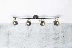 Plafoniera cu spoturi directionabile design nordic Lotus 4