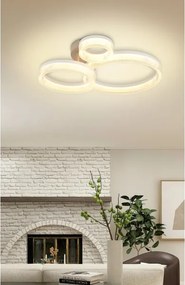 Globo 48046D4 - Plafonieră LED ZARA/24W/230V 3000K 40,5x51 cm