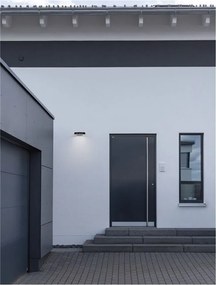 Aplica LED solara iluminat exterior cu senzor de miscare IP65 AIGO