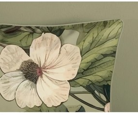 Lenjerie de pat kaki din bumbac satinat pentru pat de o persoană, extinsă 140x220 cm Onaz – Descanso