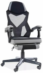 Scaun de birou Q-939 negru/gri