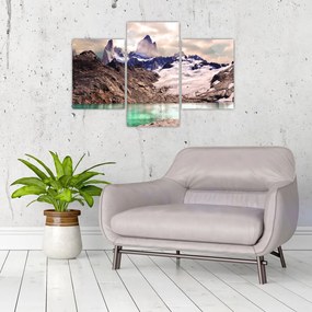 Tablou cu lac montan (90x60 cm)