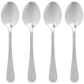 Tacâmuri argintiu din oțel inoxidabil 4 buc. Classic – Premier Housewares