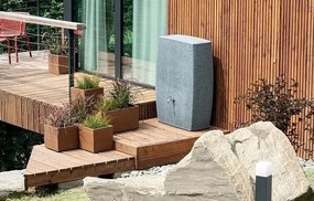 Ghiveci MADERA SQUARE ECO WOOD 28,8 cm , maro, S