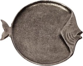 Tava servire, rotunda, din aluminiu, Fish