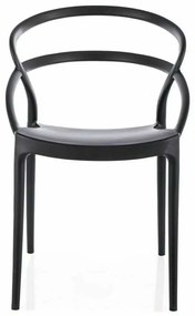 Scaun de bucătărie Onbela, negru