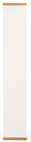 Bibliotecă albă/în culoare naturală 70x198 cm Berlin – TemaHome