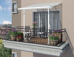 Acoperiș terasă transparent Sierra Palram - Canopia 2,3 x 2,3 m alb