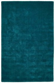 Covor din lână Think Rugs Kasbah, 120 x 170 cm, verde smarald