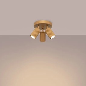 Spot Sollux SL.1563 KARBON 3xGU10/10W/230V auriu