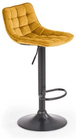 Scaun de bar Kinsley, galben