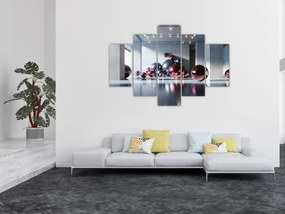 Tablou - Spațiu 3D cu bile II. (150x105 cm)