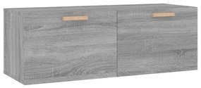 817610 vidaXL Dulap de perete, gri sonoma, 100x36,5x35 cm, lemn prelucrat