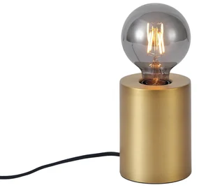 Lampă de masă modernă alamă 13cm - Cylinder