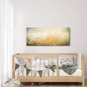 Tablou - Câmp toamna (120x50 cm)
