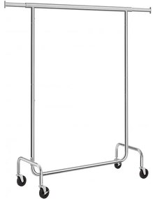 Suport mobil cu 1 bara Chrome 2, (110-150) x 55 x 160 cm