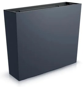 Jardiniera decorativa, antracit, 58x18x49.8 cm, Urbi Case