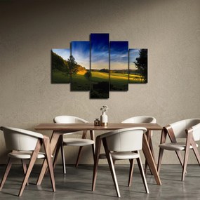 Tablou - Lunca de munte (150x105 cm)