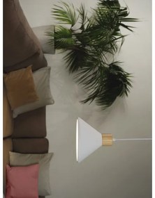 Lustră pe cablu Ledvance DECOR ipsos 1xE27/25W/230V d. 22 cm ipsos alb